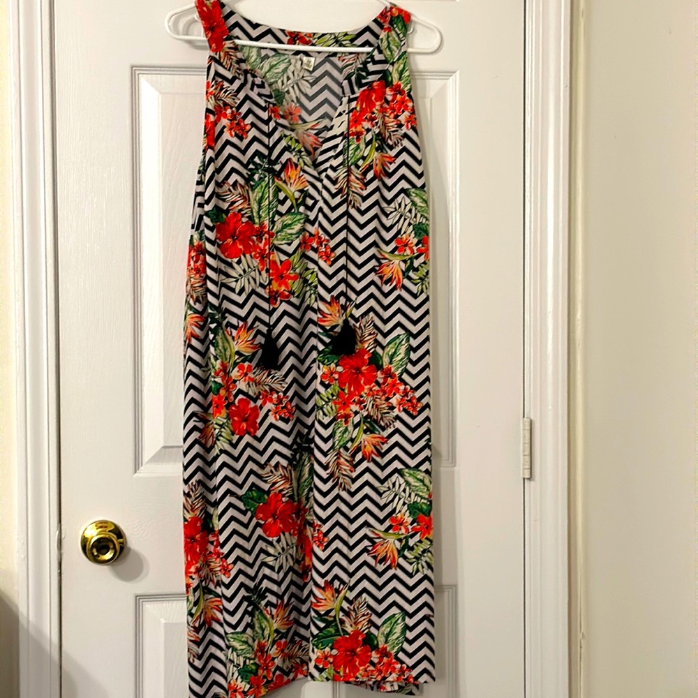 3x floral dress